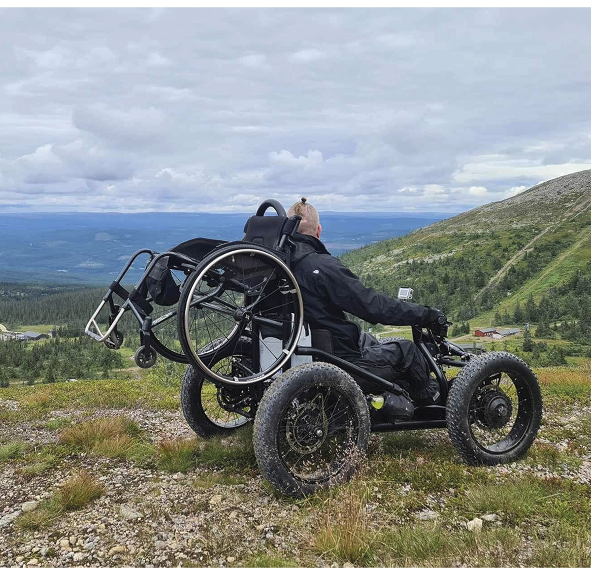 Figur 9.13 Terrengkjøretøy beregnet for personer med nedsatt funksjonsevne.