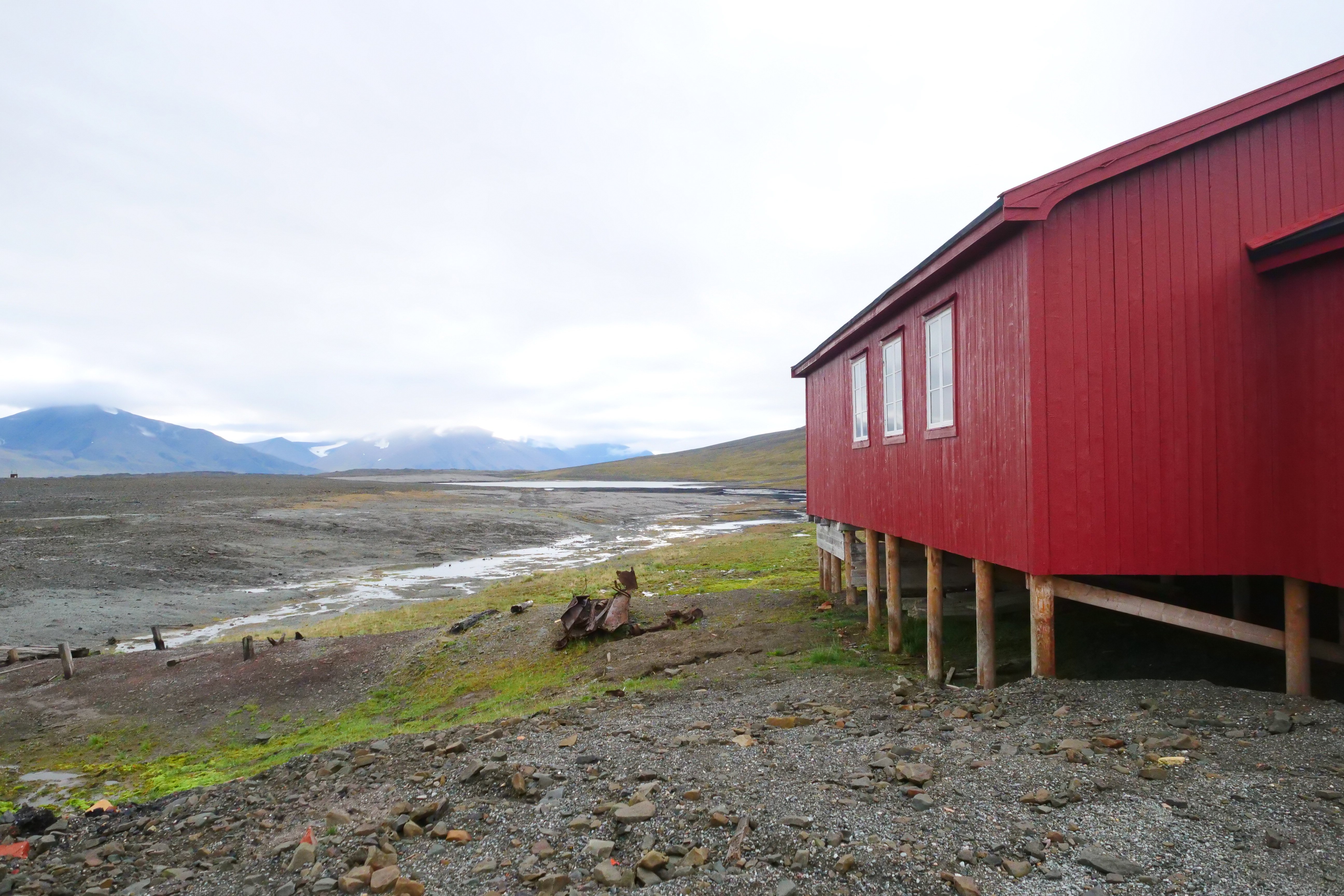 Sveagruva på Svalbard.