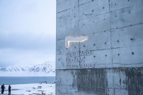 Svalbard Global Seed Vault.
