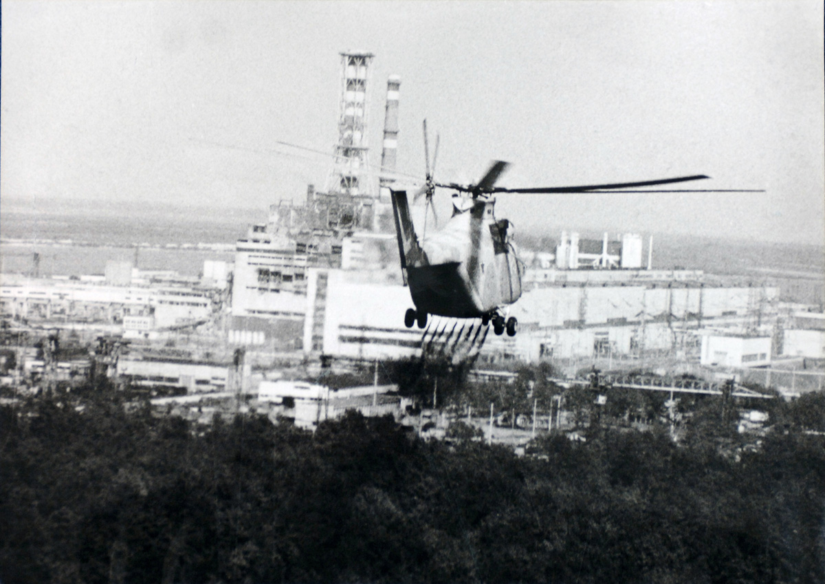 Figur 1.1 Tsjornobyl-ulykken 1986.