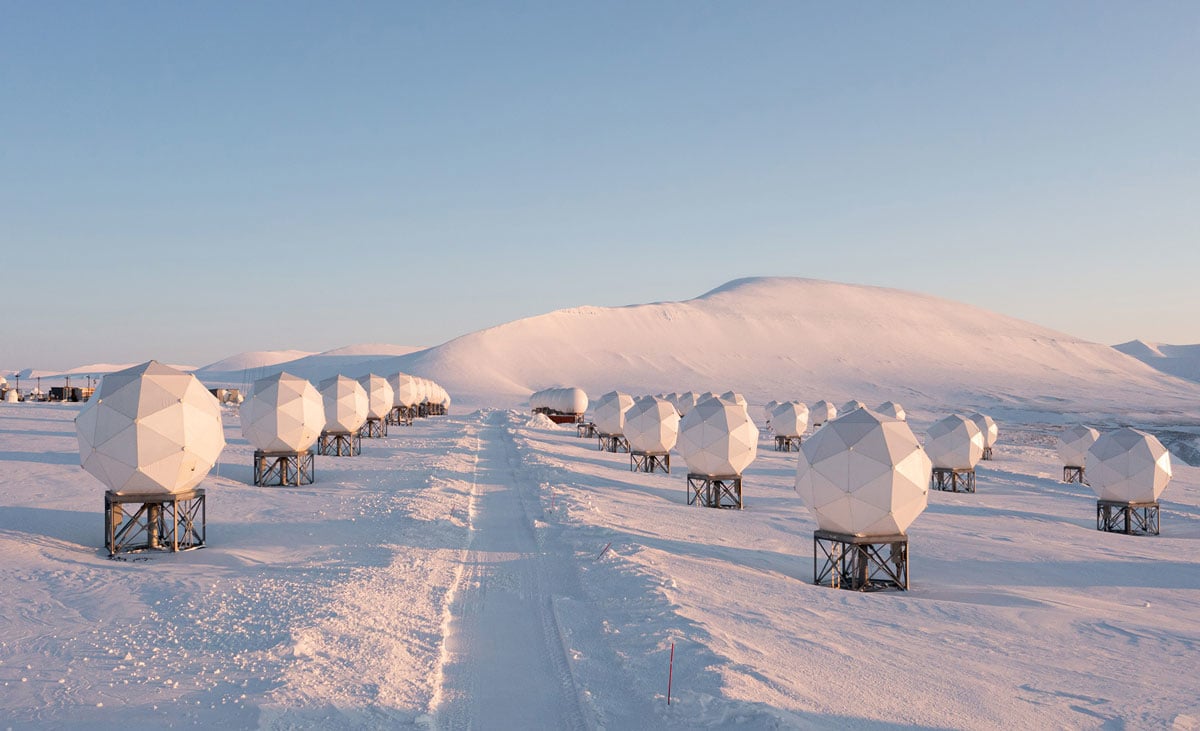 Figur 8.2 Svalbard bakkestasjon