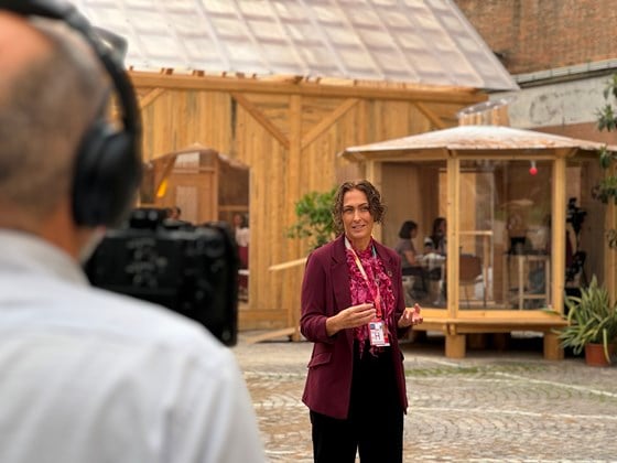 Statssekretær Wenche Westberg på Markering i Roma for FNs organisasjon for ernæring og landbruk (FAO)