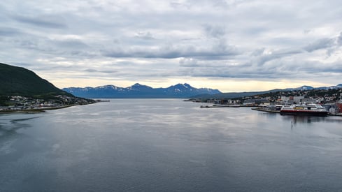 Utsikt over Tromsø