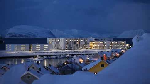 Foto av Hammerfest sykehus