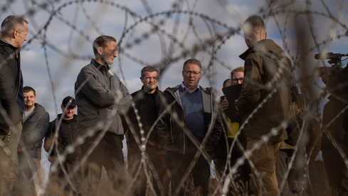 Forsvarsminister Bjørn Arild Gram (Sp) besøkte den ukrainske havnebyen Odesa 29. - 30. oktober.