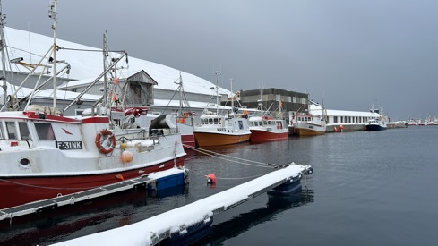 Nordvågen i Nordkapp kommune i Finnmark