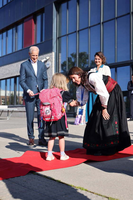 Første skoledag Brynseng skole