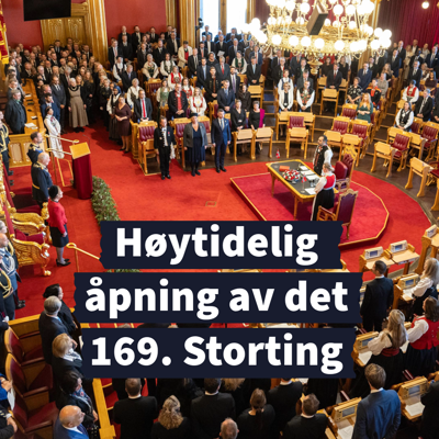 Bilde fra det  høytidelig åpning av det 169. Storting