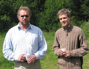 Landbruksminister Lars Sponheim og Miljøvernminister Knut Arild Hareide