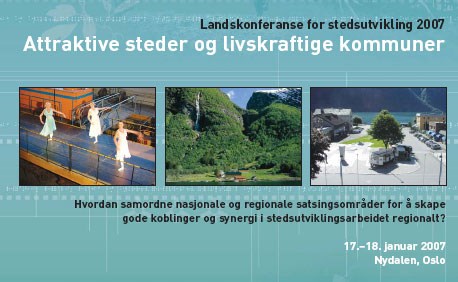 Landskonferanse om stedsutvikling