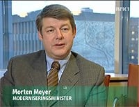 Moderniseringsminister Morten Andreas Meyer