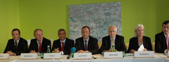 Environmental Ministers meets in Vienna 1. october 2007.