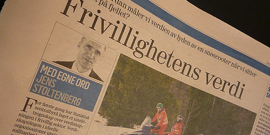 Statsministerens kronikk i Dagens Næringsliv