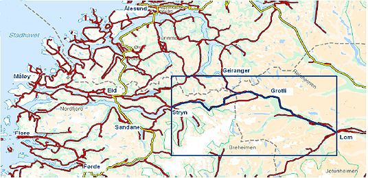 Konseptvalgutredning (KVU): Rv. 15 Strynefjellet - Regjeringen.no