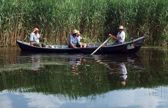 Lokalt fiske er tillatt i deler av delta-området. Fot: Miljøverndepartementet.