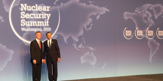 Statsminister Jens Stoltenberg og president Barack Obama. Foto: Statsministerens kontor